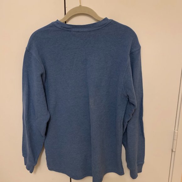 LL Bean Light Blue Long Sleeve T Shirt (Medium) - Picture 2 of 2
